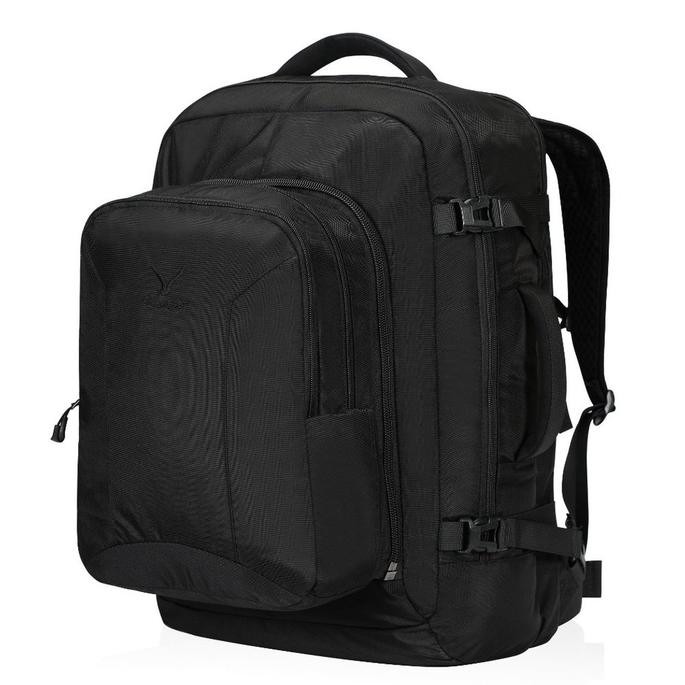 Hynes Eagle 2 in 1 Travel Backpack 48L Carry on Backpack with Removable Daypack - Picture 2 of 8